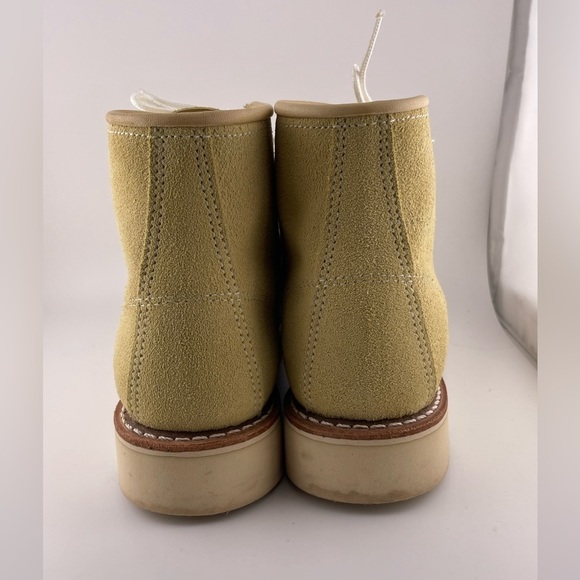 RED WING 6-INCH CLASSIC MOC WOMEN'S SHORT BOOT IN BUTTER ABILENE LEATHER 6.5 B - Picture 8 of 10